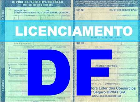 Licenciamento DF 2022